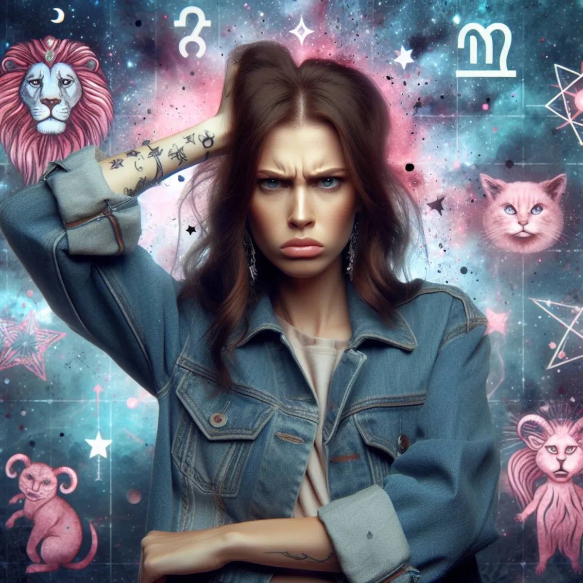 Como é o signo de Leão quando fica bravo?