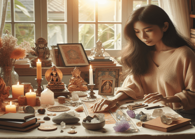 Como criar um altar espiritual em casa