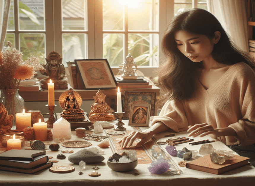 Como criar um altar espiritual em casa