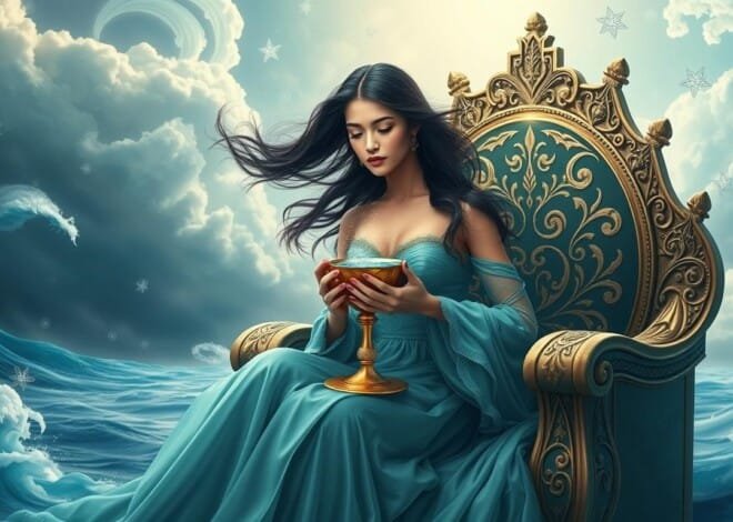 A Rainha de Copas no Tarot: Significados e interpretação