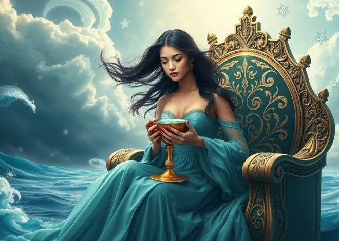A Rainha de Copas no Tarot: Significados e interpretação