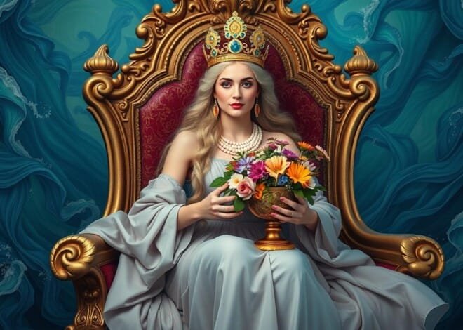 A Rainha de Copas no Tarô: Significado e Interpretação