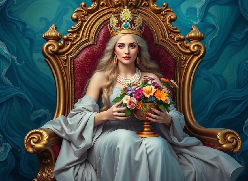 A Rainha de Copas no Tarô: Significado e Interpretação