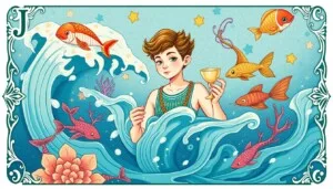 O Significado do Valete de Copas no Tarô valete de copas