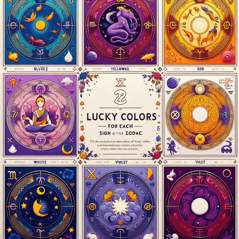 Cores da sorte para cada signo do zodíaco: descubra as cores de cada signo – Horóscopo Central