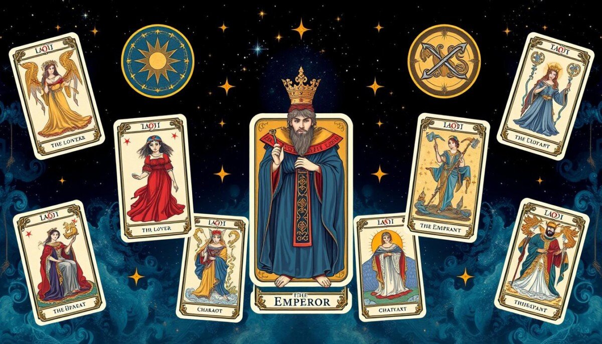 Combinações da carta O Imperador no Tarot