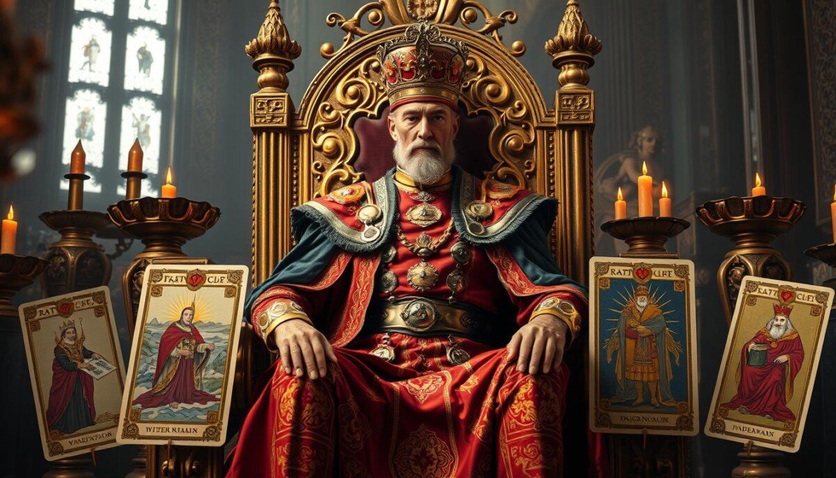Imperador e Cartas da Corte no Tarot