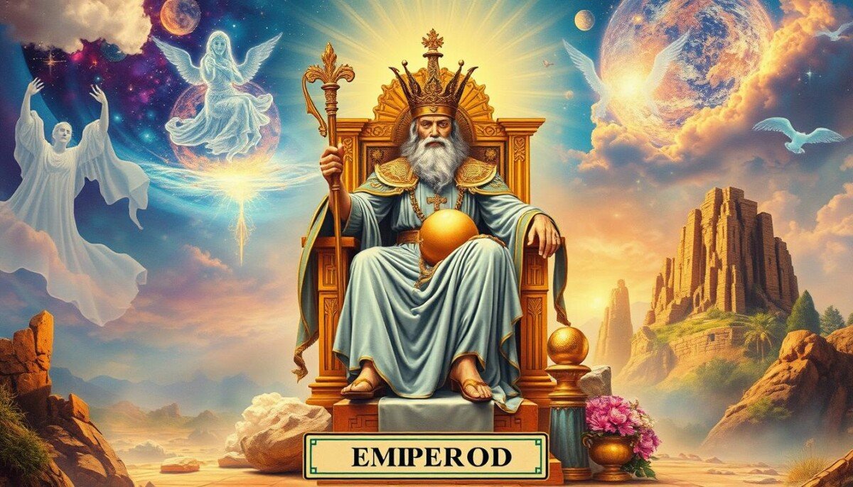 Mensagens Espirituais no Tarot do Imperador