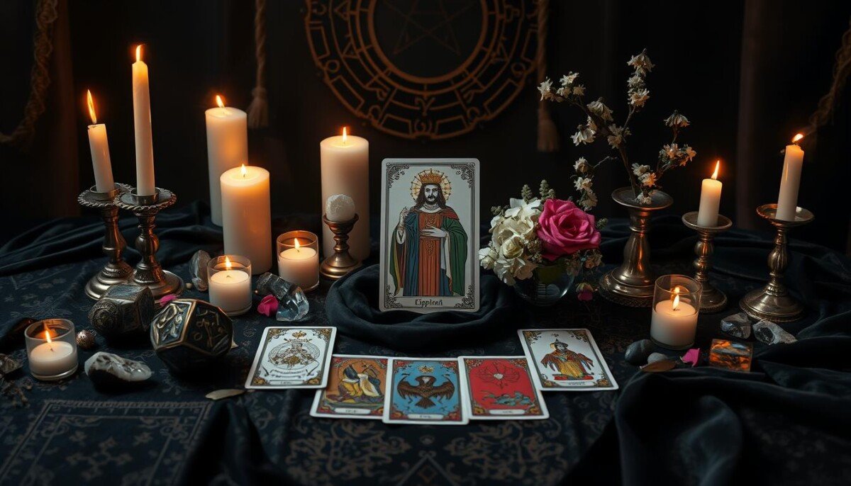Ritual de Tarot com Carta do Imperador