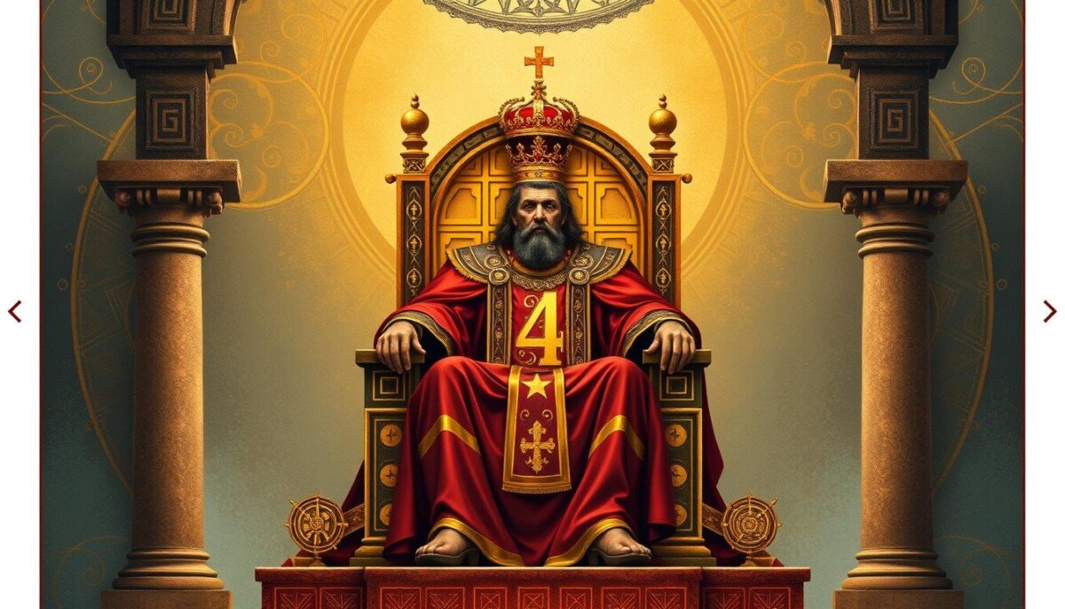 Simbolismo Numerológico do Arcano O Imperador Simbolismo Numerológico do Arcano O Imperador