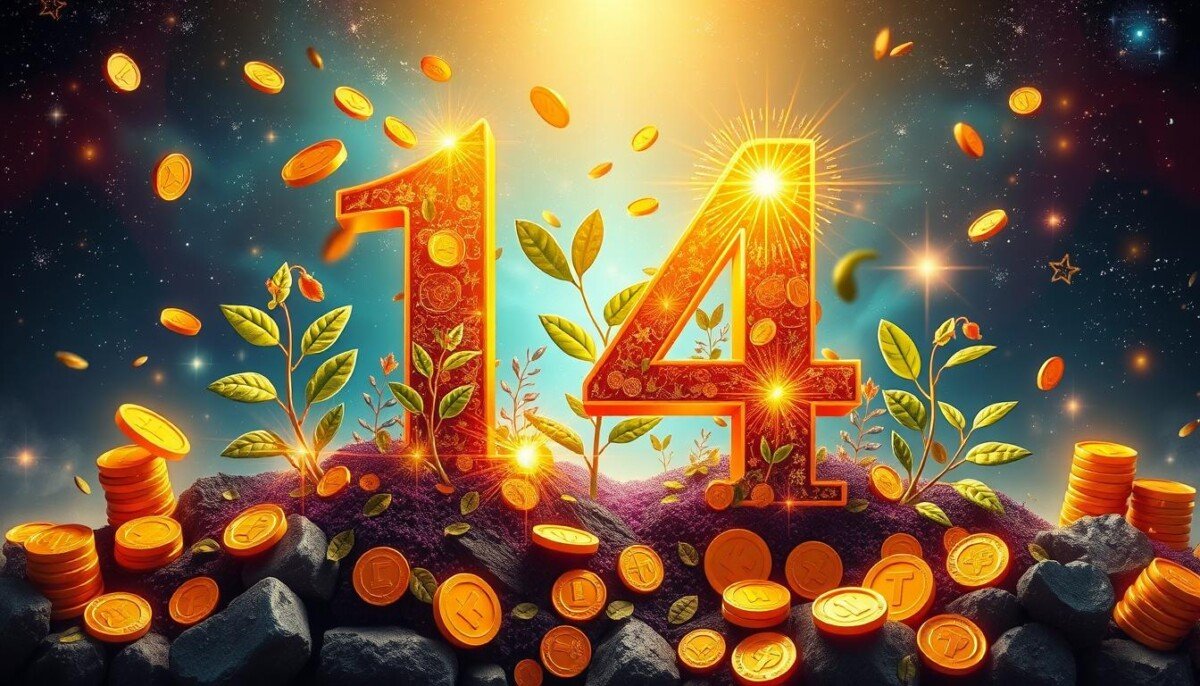 A energia de abundância e prosperidade do número 14 A energia de abundância e prosperidade do número 14