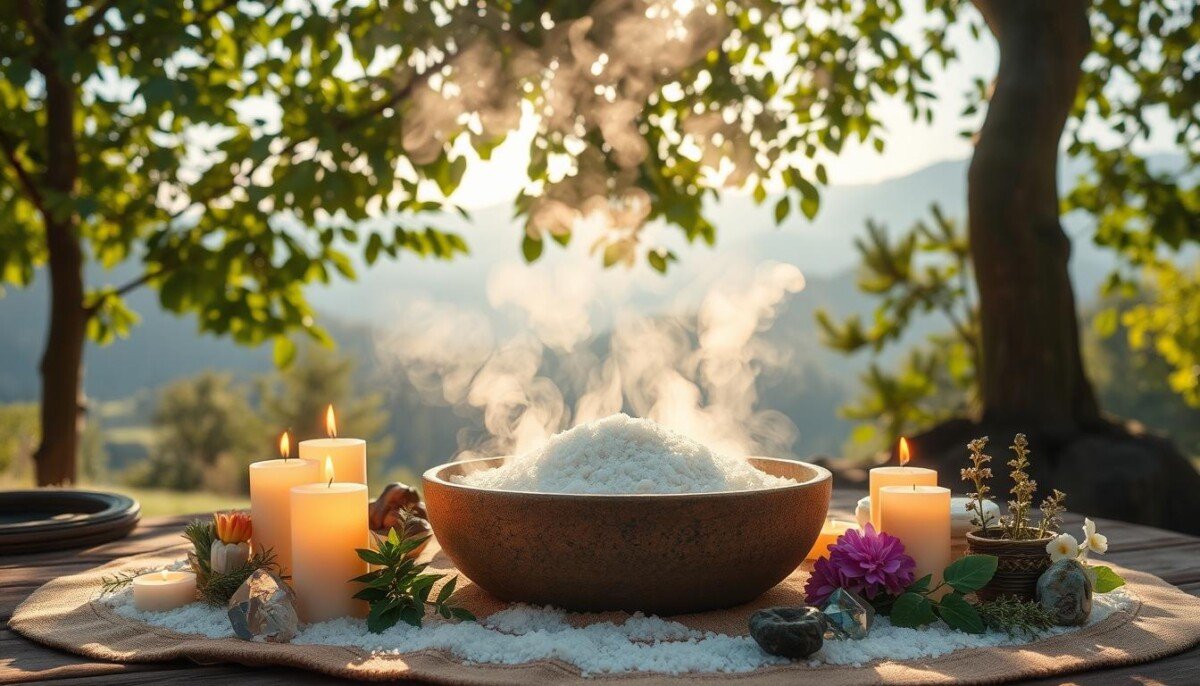 ritual de limpeza energética
