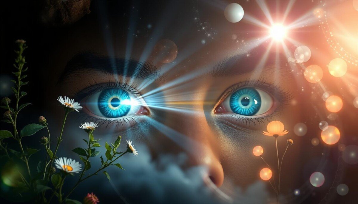 visão espiritual doenças oculares