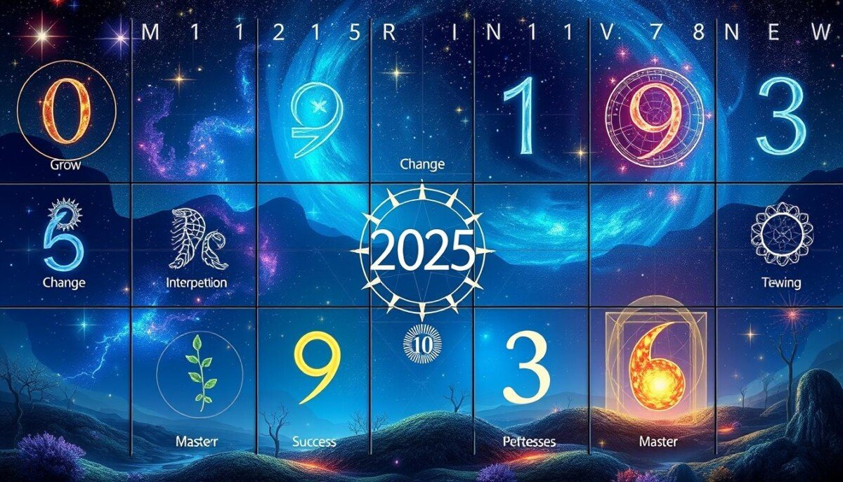 2025 ano pessoal para cada numero