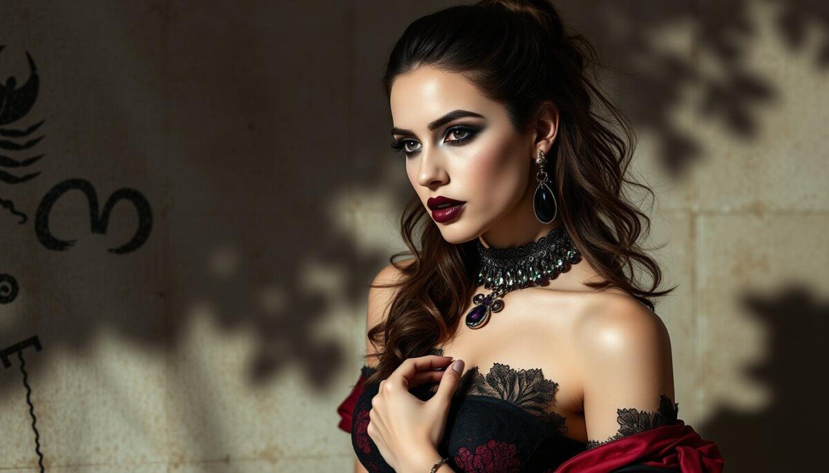 Escorpião estilo de escorpião moda intensa Escorpião estilo de escorpião moda intensa