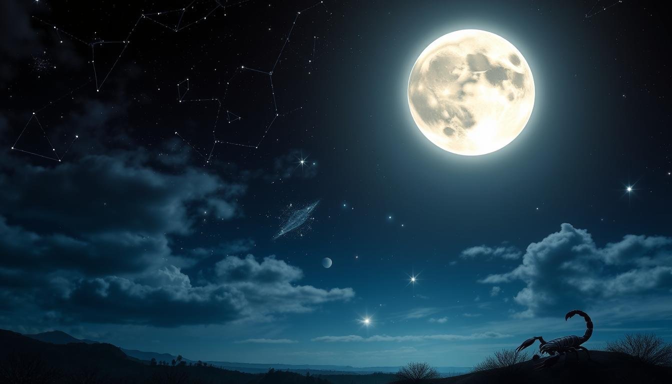 Lua em Escorpião