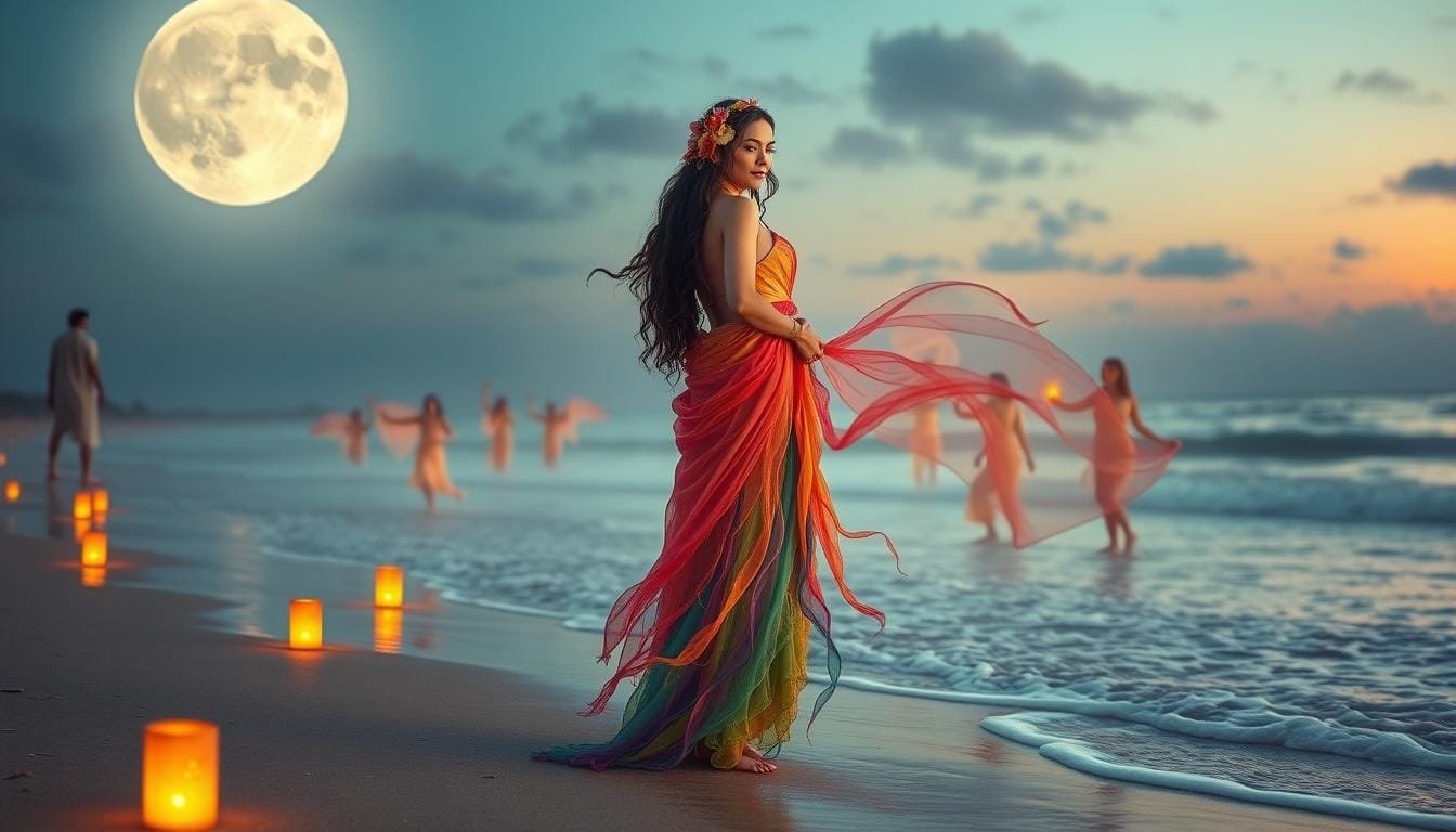 Menina da Praia Pomba Gira