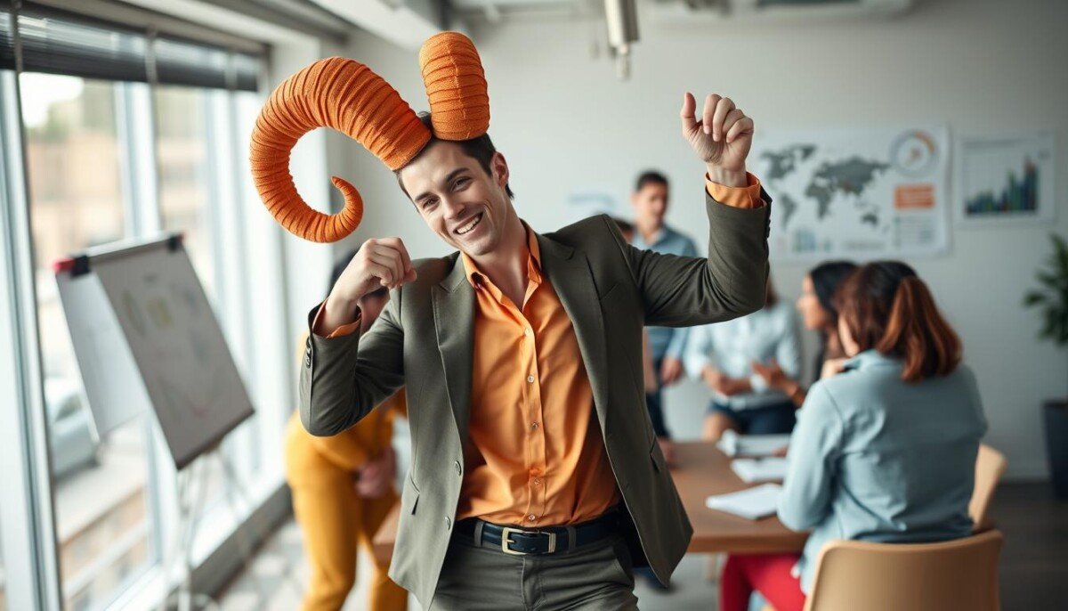 ariano no trabalho