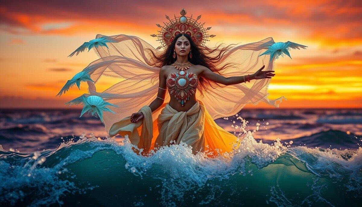 atuacao espiritual Menina da Praia