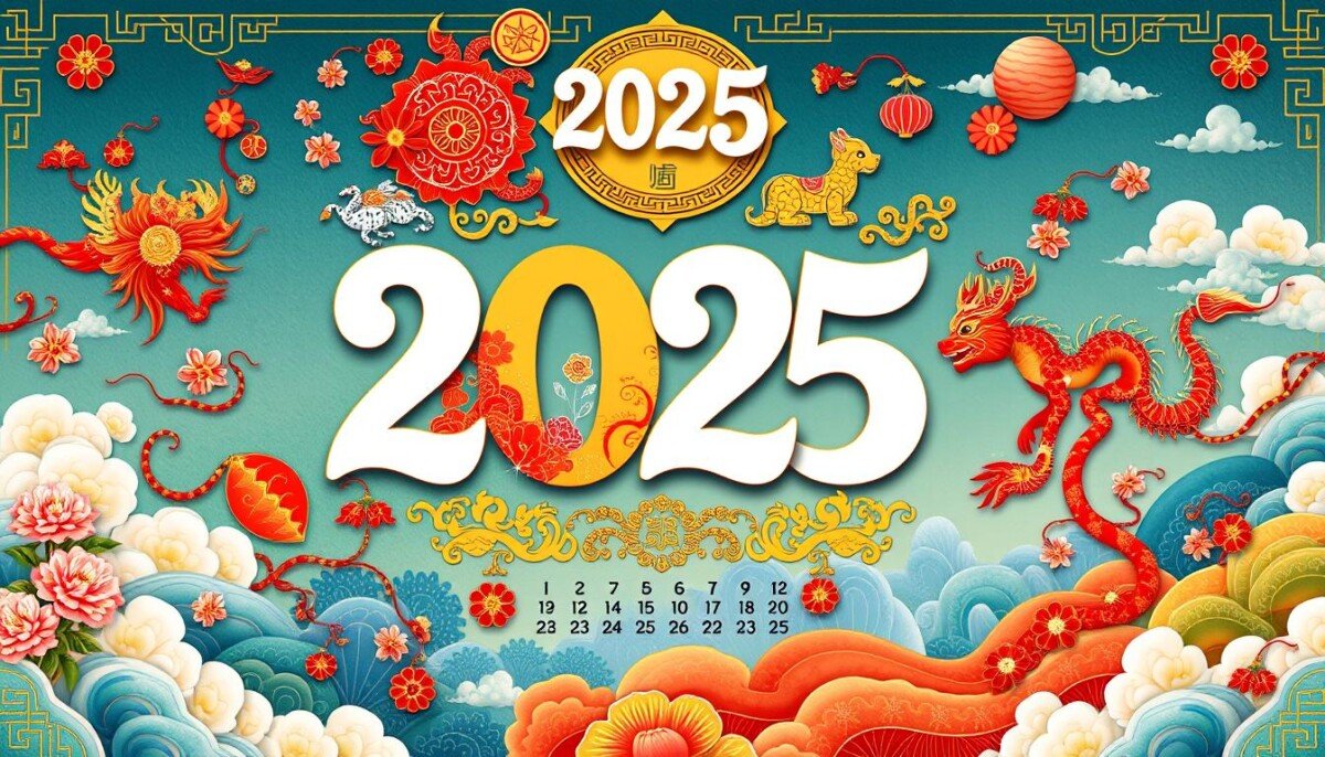 calendário chinês 2025