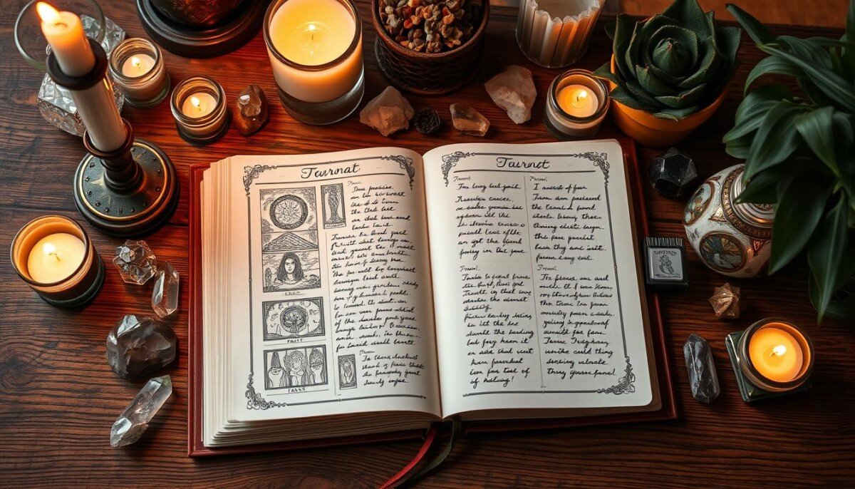 diário de tarot