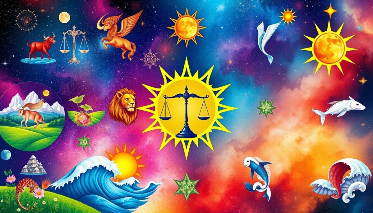 diferentes signos solares