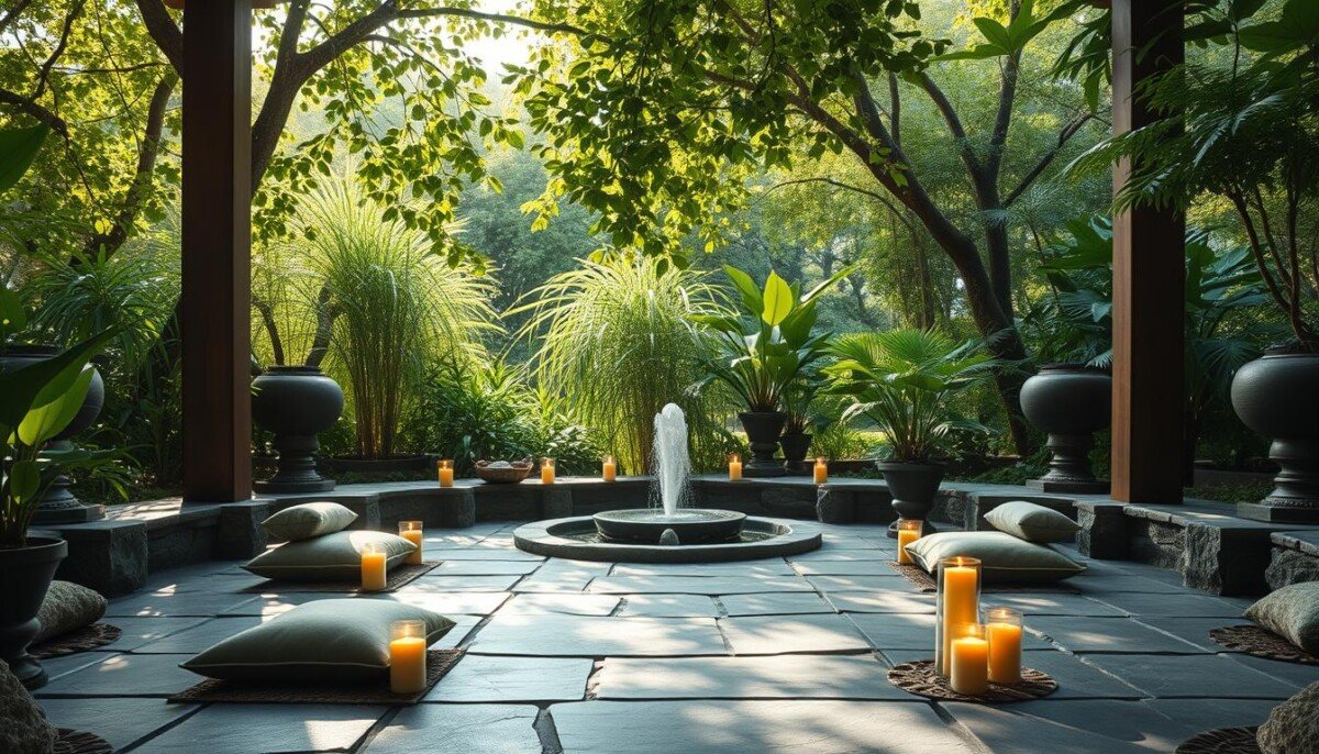 espaço sagrado para meditação espaço sagrado para meditação