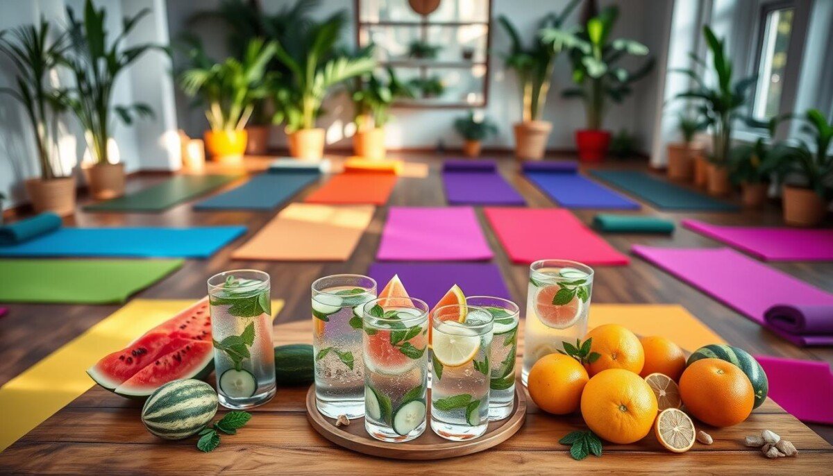 hidratação para hotyoga