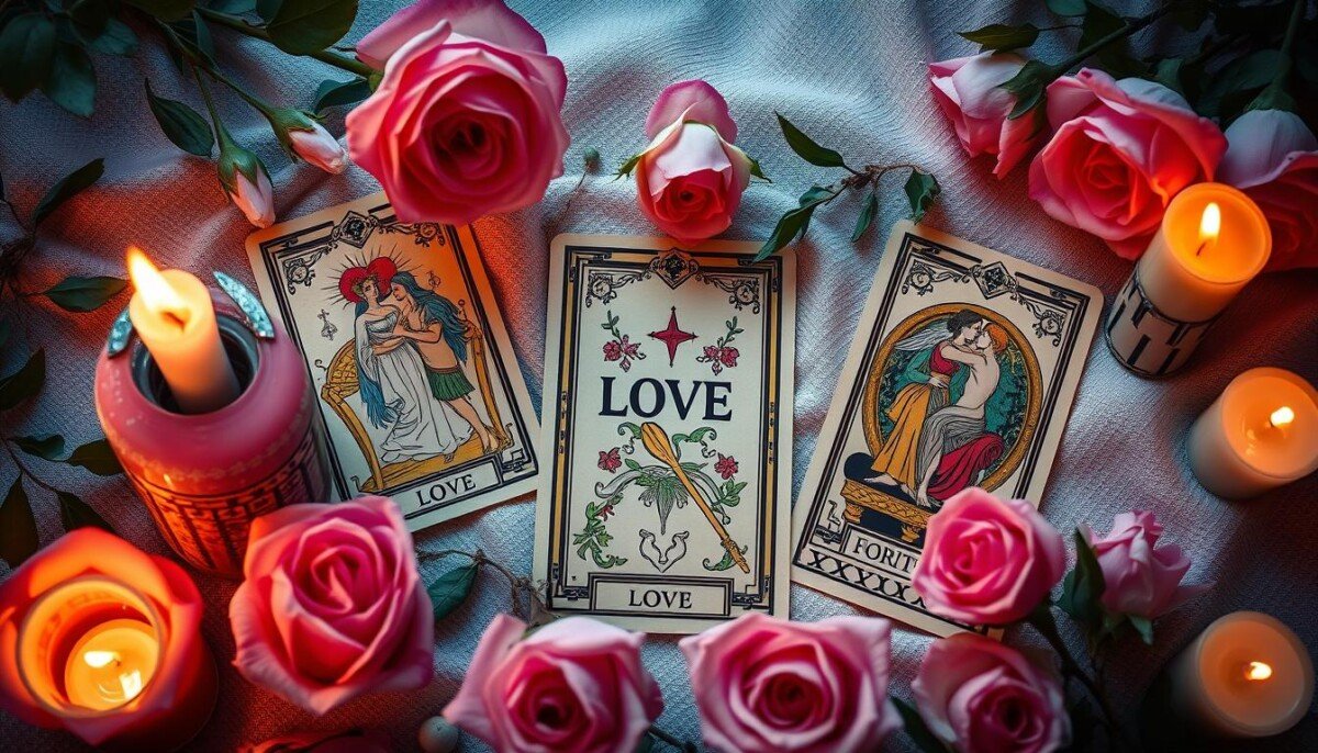 história do tarot no contexto do amor