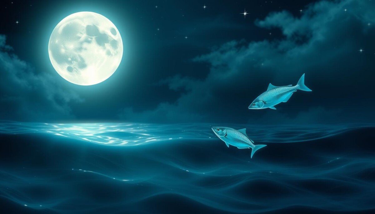 influência da lua em peixes