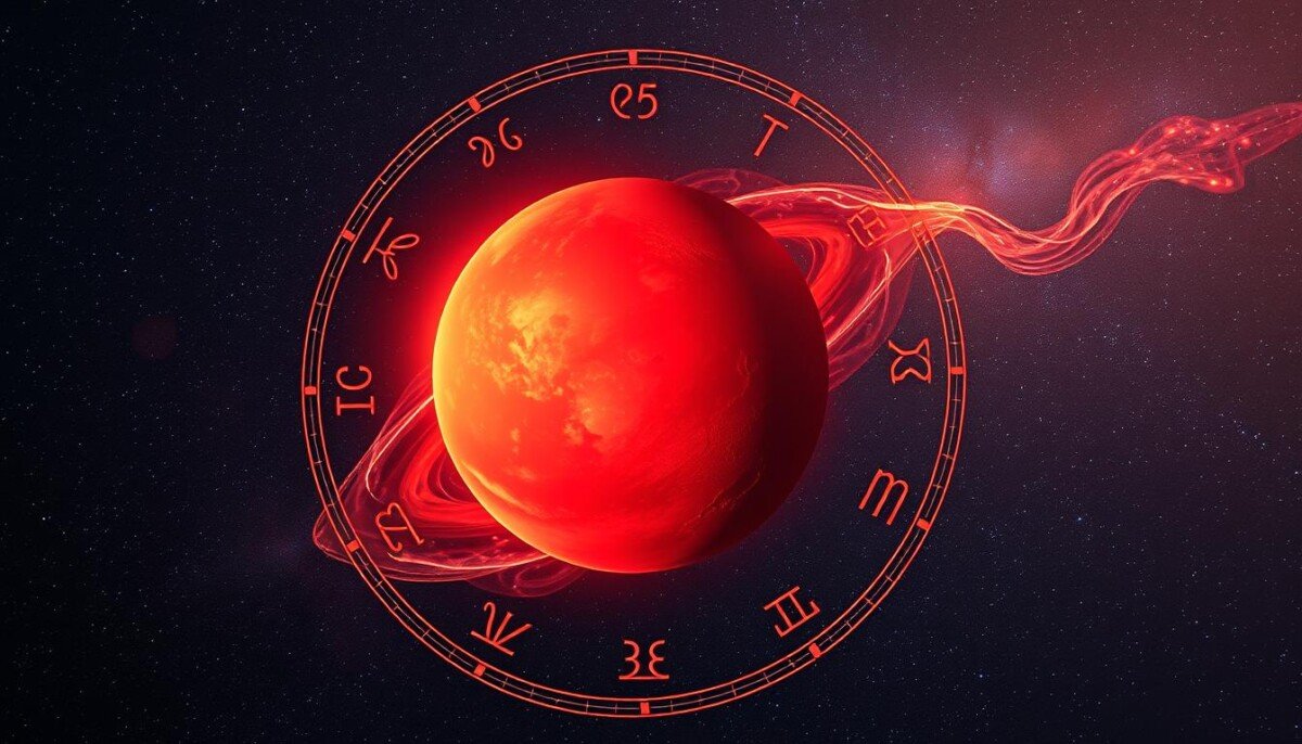 influência de marte na astrologia