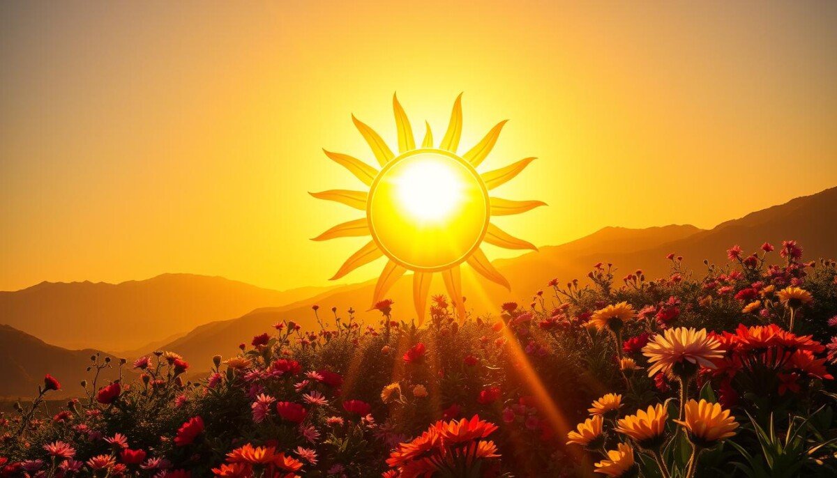 influência do sol em leão