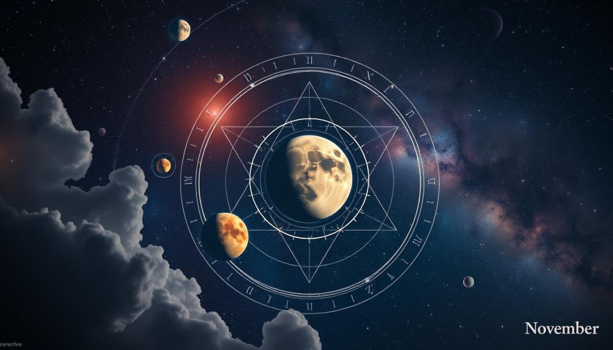influência planetária em novembro