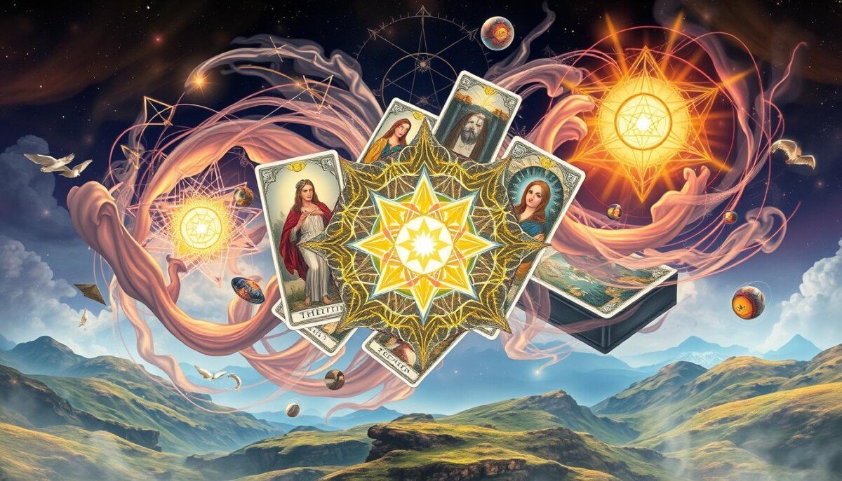 integração de intuição e técnica no tarot