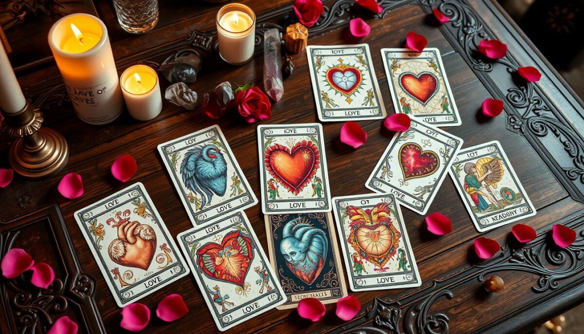 jogos de tarot do amor