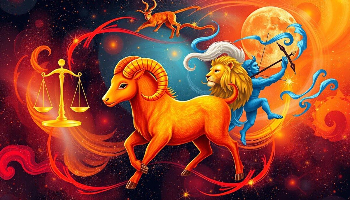 melhores signos para Áries
