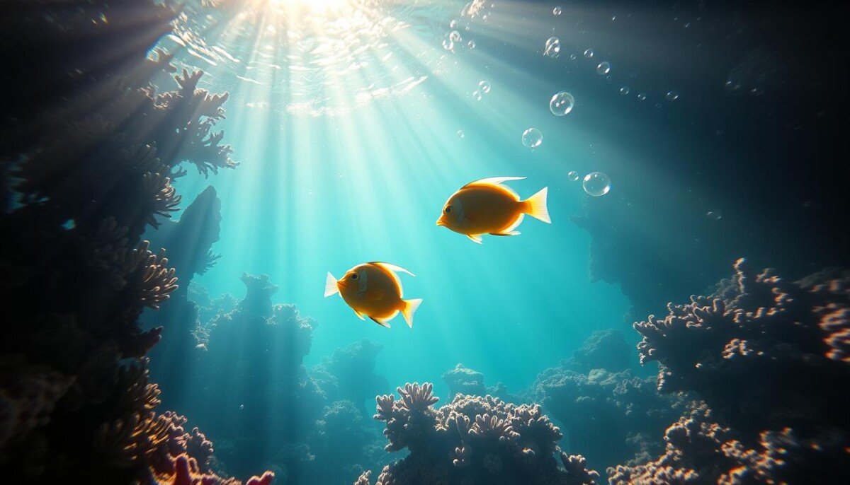 peixes no amor