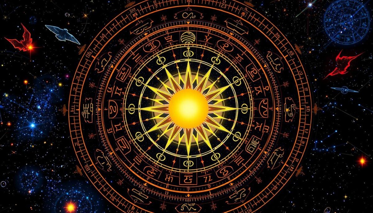 posicionamento do sol