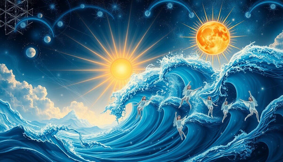 sol em aquário