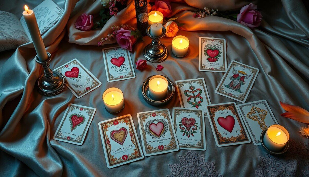 tipos de tiragens em tarot amor