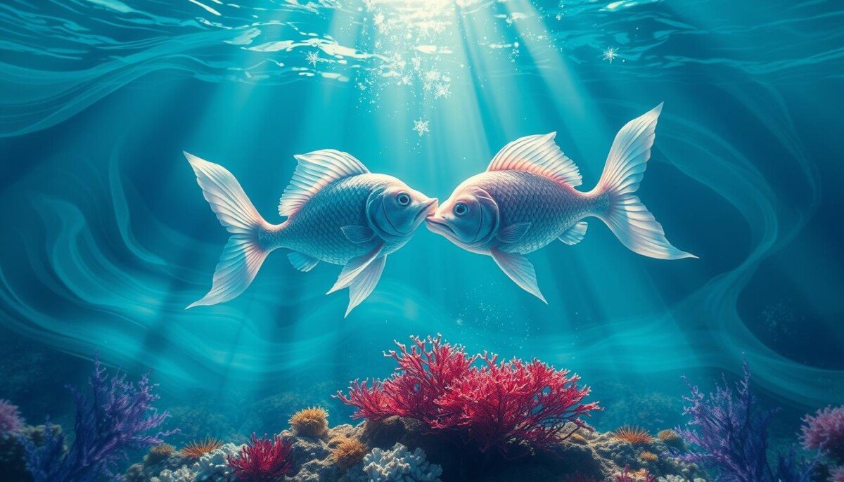 traços de Peixes