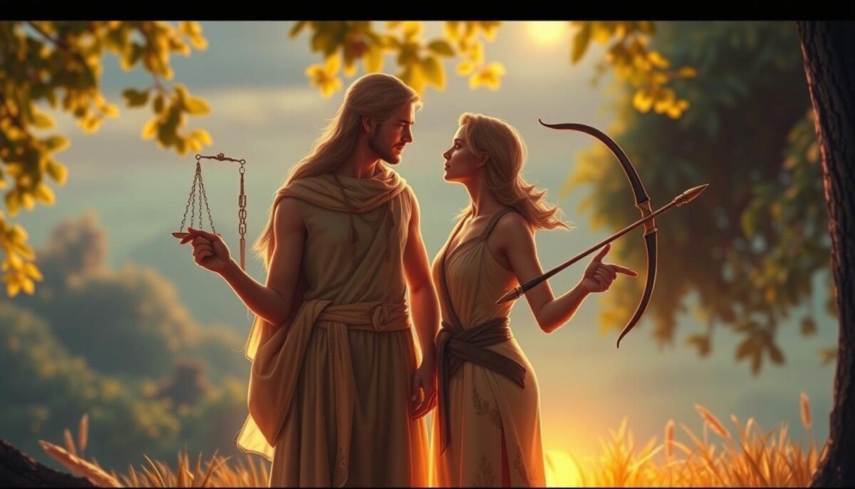 libra e sagitário juntos