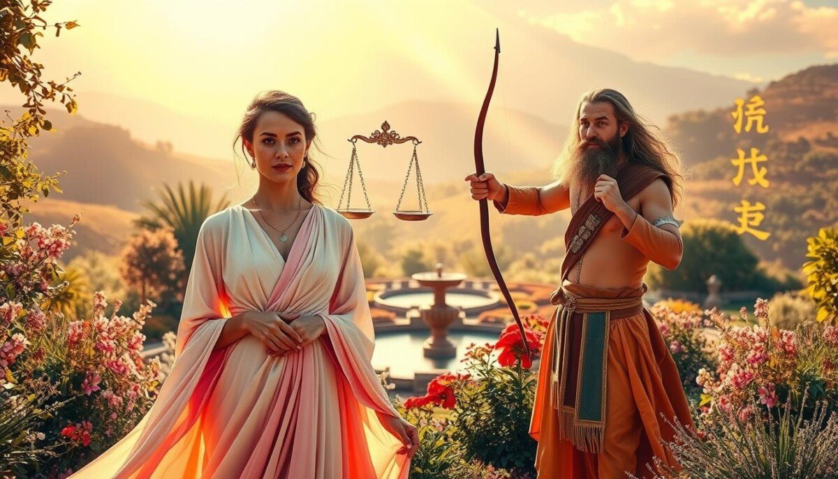 relacionamento libra sagitário