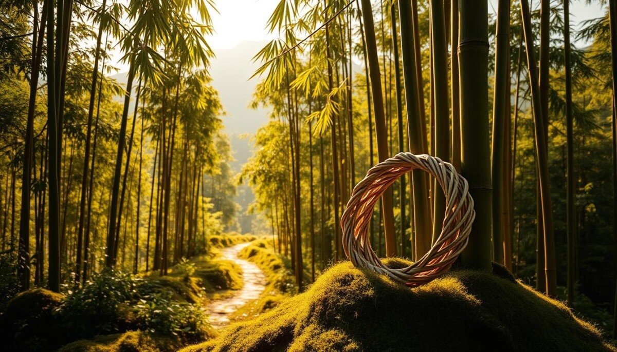 significado ancestral do anel de bambu