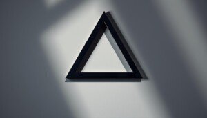 significado do triangulo invertido