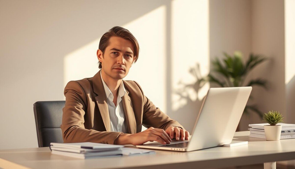 Virginiano no ambiente de trabalho Virginiano no ambiente de trabalho