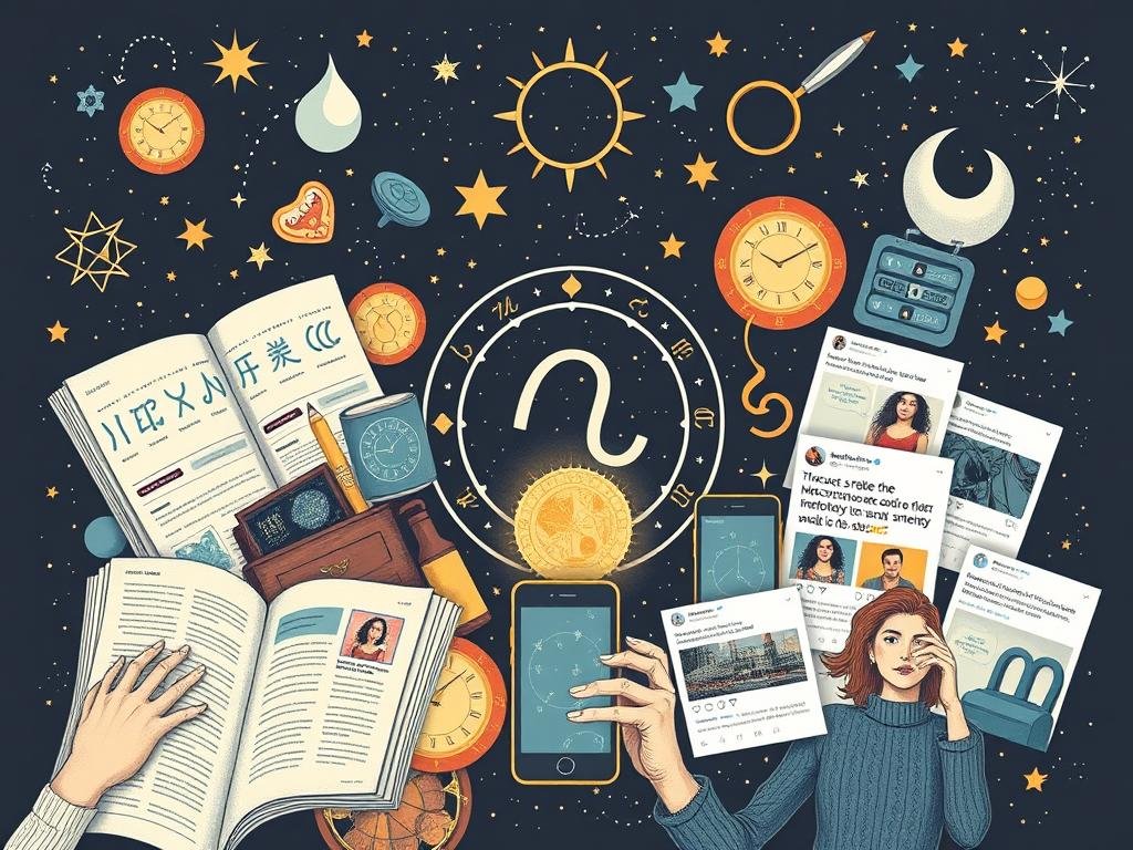 Influência da astrologia na cultura popular, mídia e redes sociais