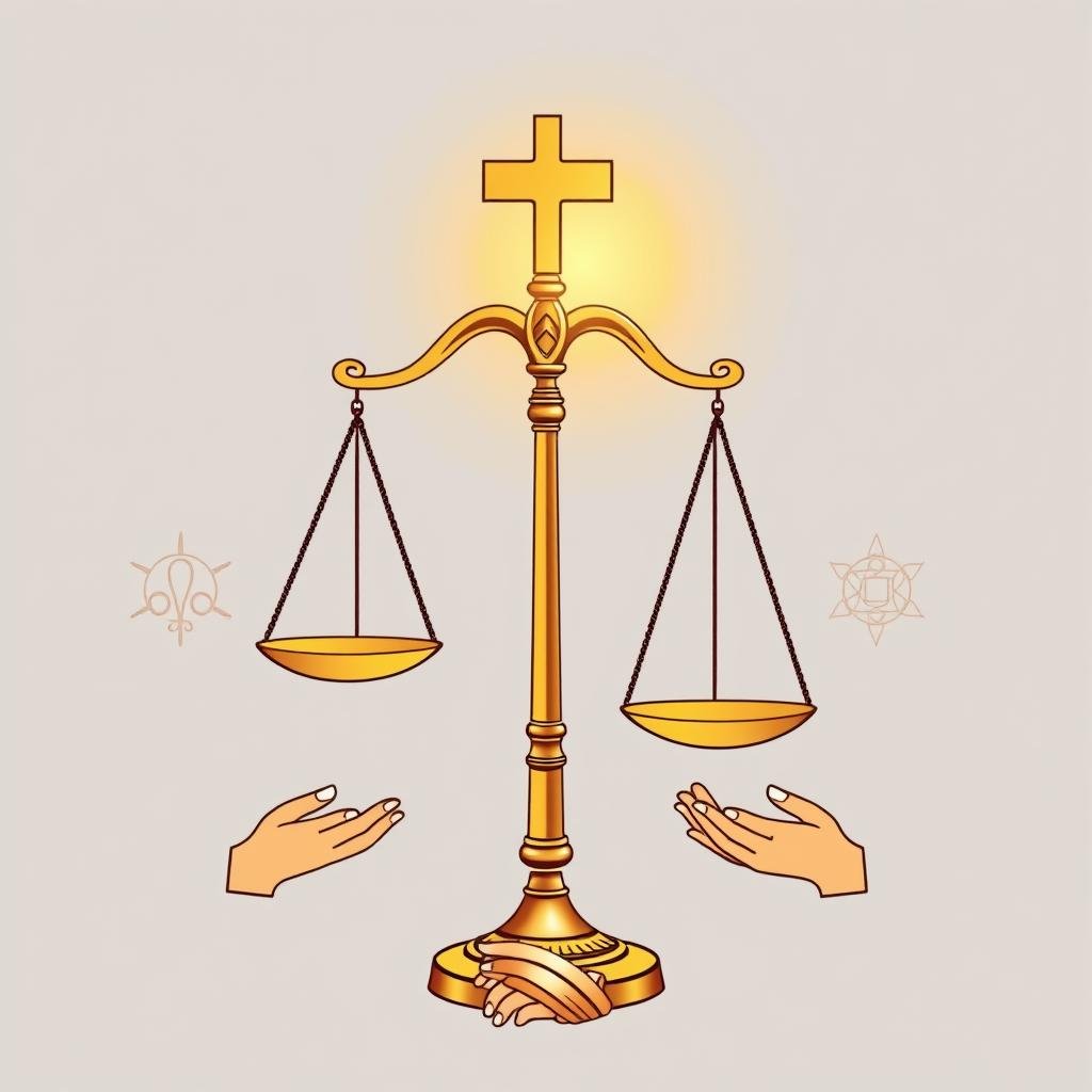 Representação simbólica de valores éticos e morais religiosos