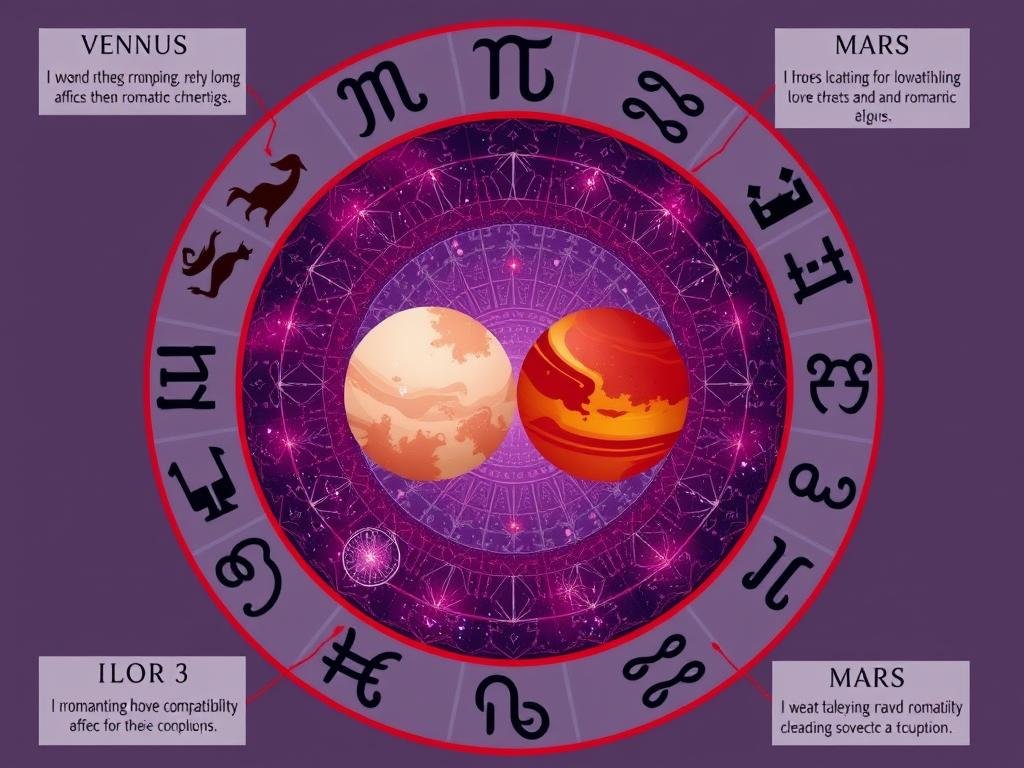 Vênus e Marte no Mapa