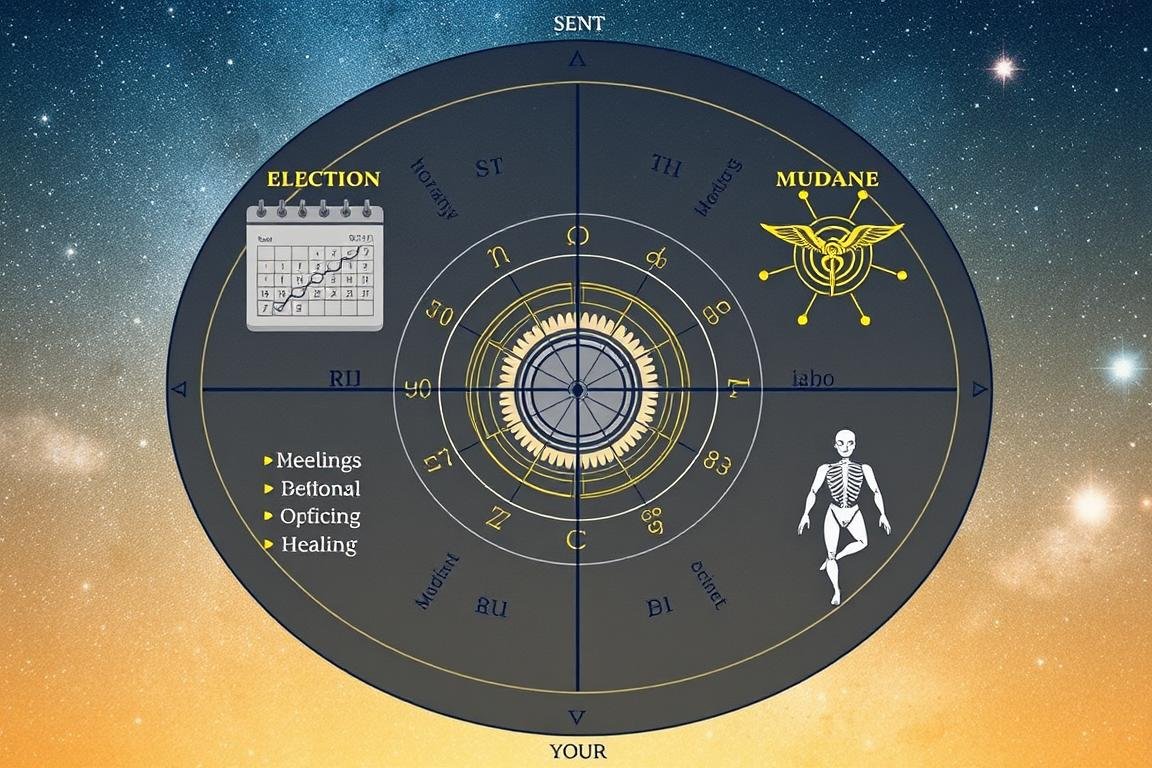 Áreas especializadas da astrologia: horária, eletiva, mundana e médica